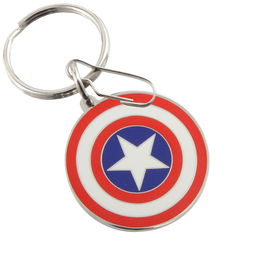 Marvel Captain America Shield Enamel Key Chain