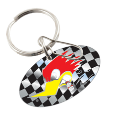 Mr. Horsepower Enamel Key Chain