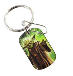 Star Wars Yoda Domed Key Chain