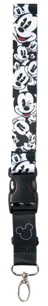 Disney Mickey Mouse Expressions Lanyard
