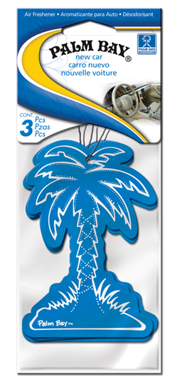 PlastiColor Palm Bay Air Freshener New Car Scent