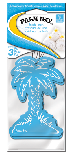 PlastiColor Palm Bay Air Freshener Fresh Linen Scent
