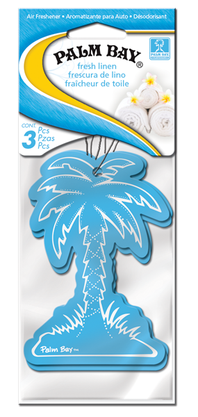 PlastiColor Palm Bay Air Freshener Fresh Linen Scent