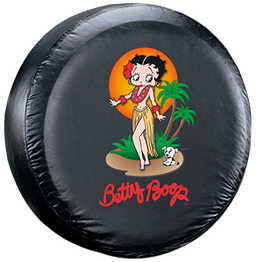 Betty Boop Aloha Tire Cover