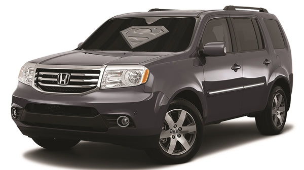 Warner Bros. DC Superman Black Matte Accordion Sunshade