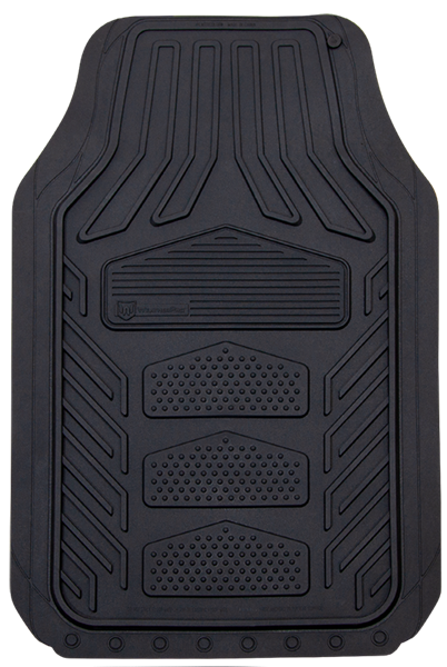 WeatherPro All Black 4pc  Floor Mats