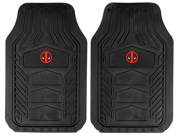 Marvel Deadpool WeatherPro 2pc  Floor Mats