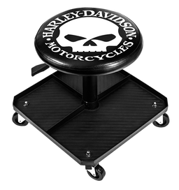 Harley-Davidson Skull Pneumatic Shop Stool