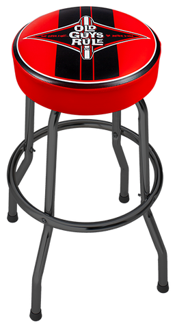Old Guys Rule Garage Stool