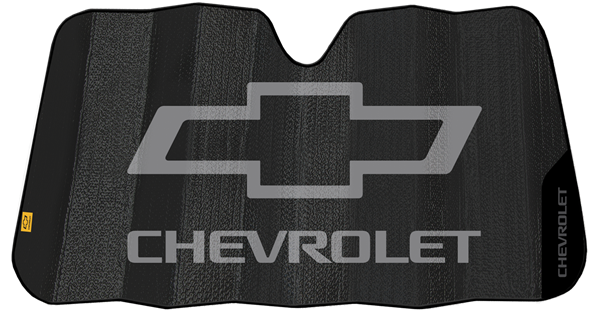 Chevrolet Black Matte Accordion Sunshade