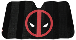 Marvel Deadpool Black Matte Accordion Sunshade