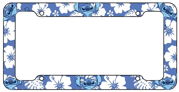 Disney Stitch Hibiscus Blue Plastic Frame