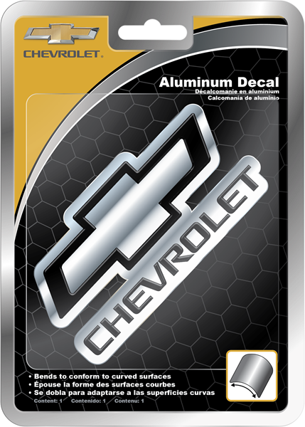 Chevrolet Aluminum Decal