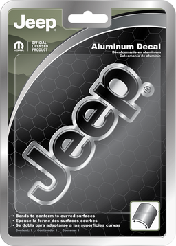 Jeep Aluminum Decal