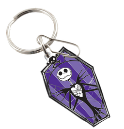 Disney Nightmare Before Christmas Coffin Enamel Key Chain