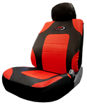 R Racing Red Sport Low Back Seat Cover