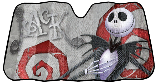 Disney Nightmare Before Christmas Graveyard Accordion Sunshade