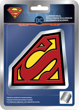 Warner Bros. DC Superman Aluminum Decal
