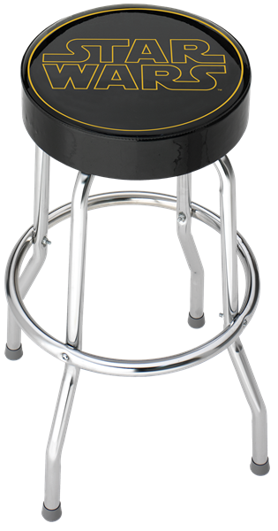 Star Wars Logo Garage Stool