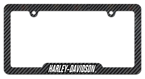 Harley-Davidson Carbon Fiber Look Metal Frame