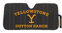 Yellowstone Dutton Ranch Black Matte Accordion Sunshade