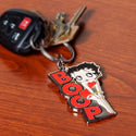 Betty Boop Posing Enamel Key Chain