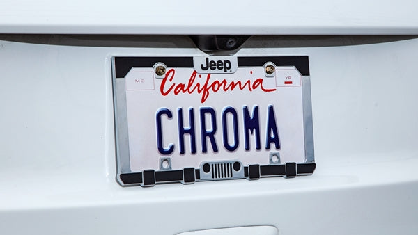 Jeep Grill & Bumper Chrome Frame