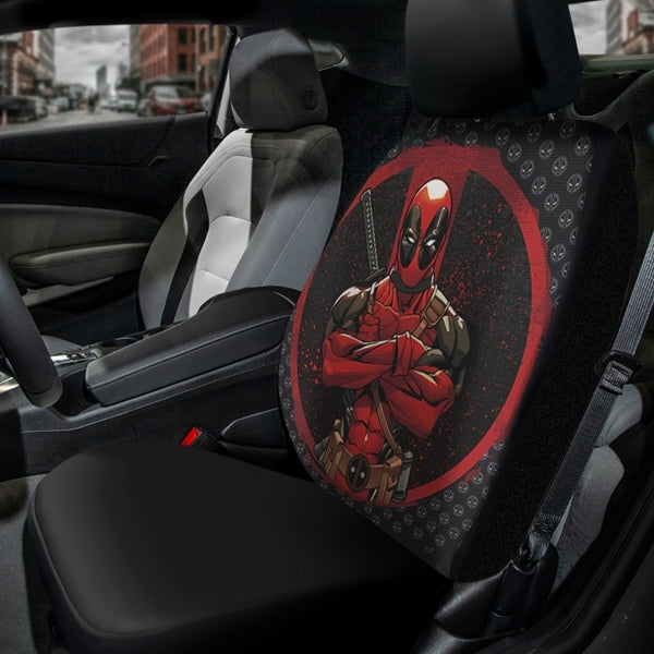 Marvel Deadpool Repeater Low Back Seat Cover