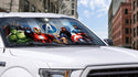 Marvel Avengers Accordion Sunshade