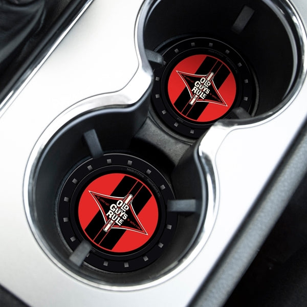 Old Guys Rule Cup Holder Coasters