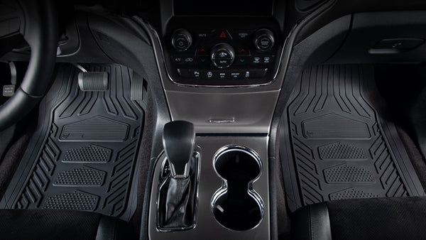 WeatherPro All Black 4pc  Floor Mats