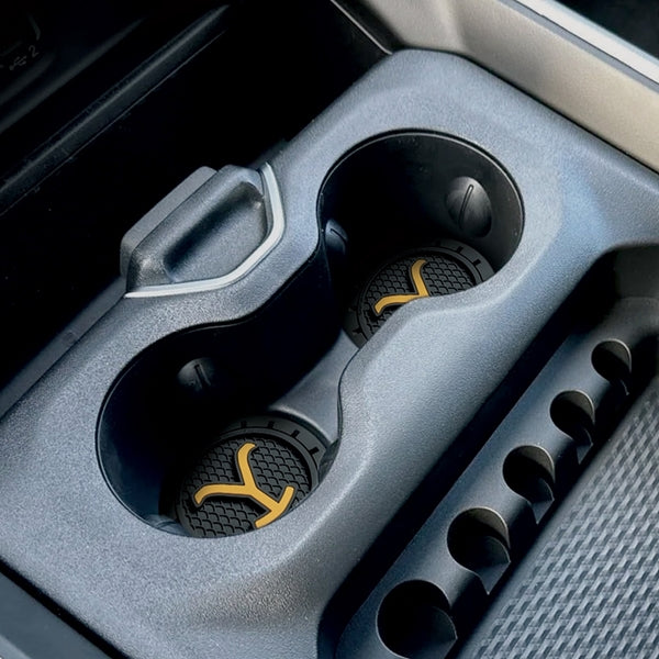 Yellowstone Logo Cup Holder Coasters