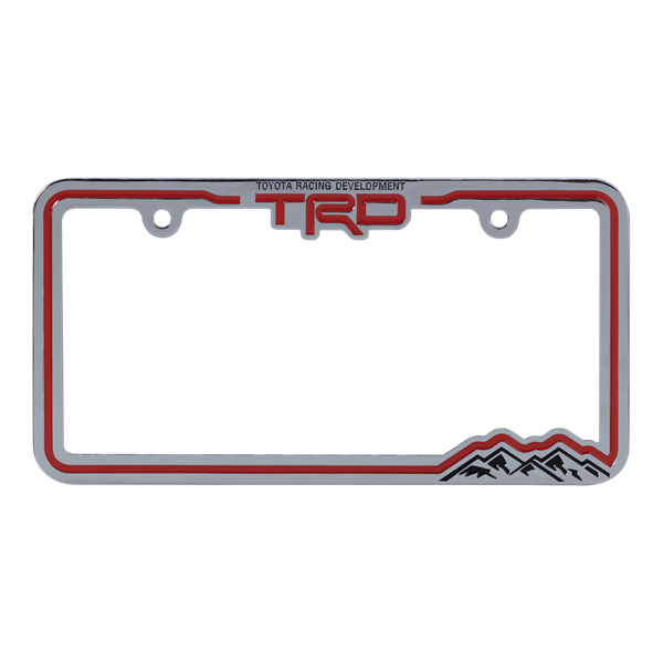 Toyota TRD Mountain Chrome Frame