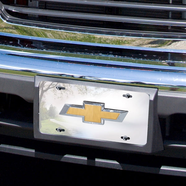 Chevrolet Emblem Chrome Plate