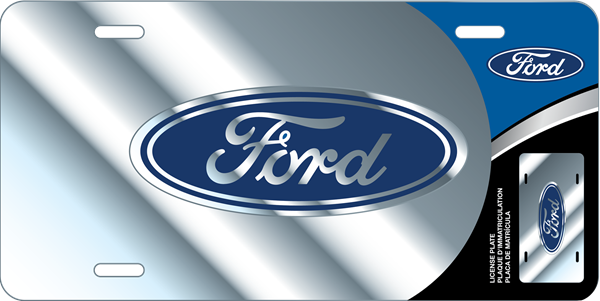 Ford Emblem Chrome Plate