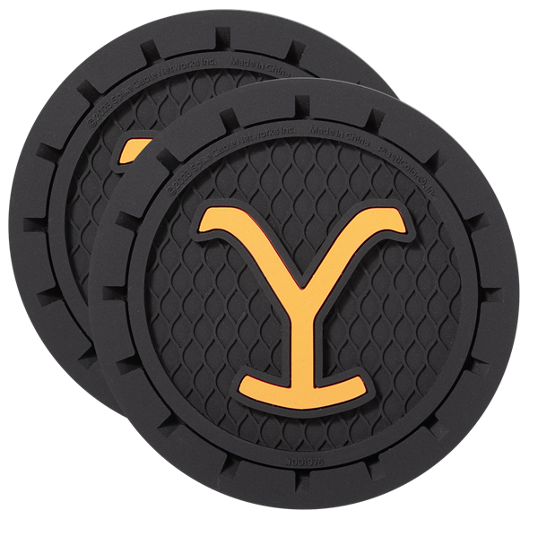 Yellowstone Logo Cup Holder Coasters