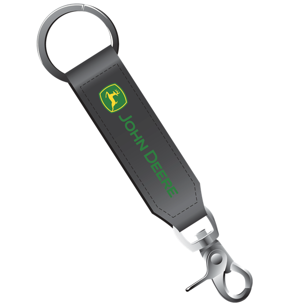 John Deere Strap Key Chain