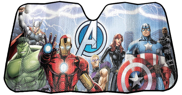 Marvel Avengers Accordion Sunshade