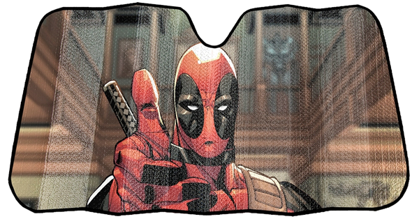Marvel Deadpool Thumbs Up Accordion Sunshade