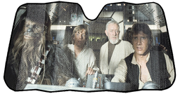 Star Wars Millennium Falcon  Accordion Sunshade