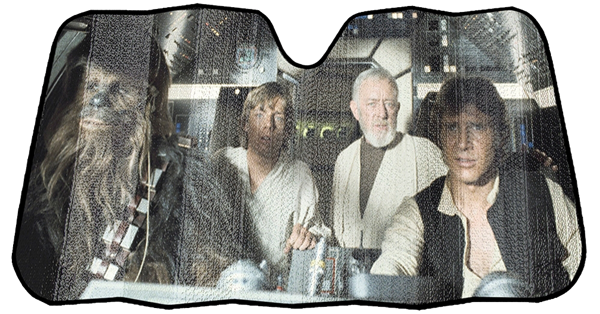 Star Wars Millennium Falcon  Accordion Sunshade