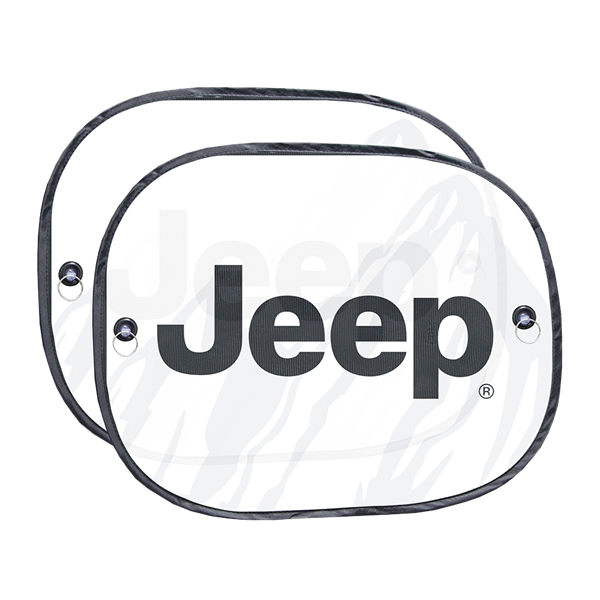 Jeep 2 Piece Side Window Mesh Sunshade