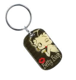 Betty Boop Timeless Tag Key Chain