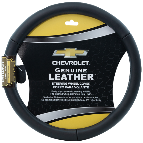 Chevrolet Genuine Leather Steering Wheel Cover