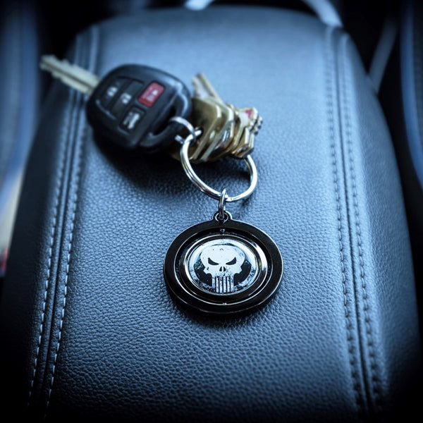 Marvel Punisher Spinner Key Chain