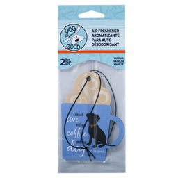 Dog Is Good Coffee Cup Air Freshener