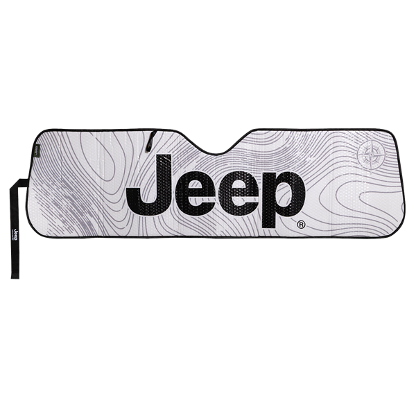 Jeep Ducked Wrangler Accordion Sunshade