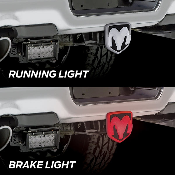 RAM Lighted Hitch Cover