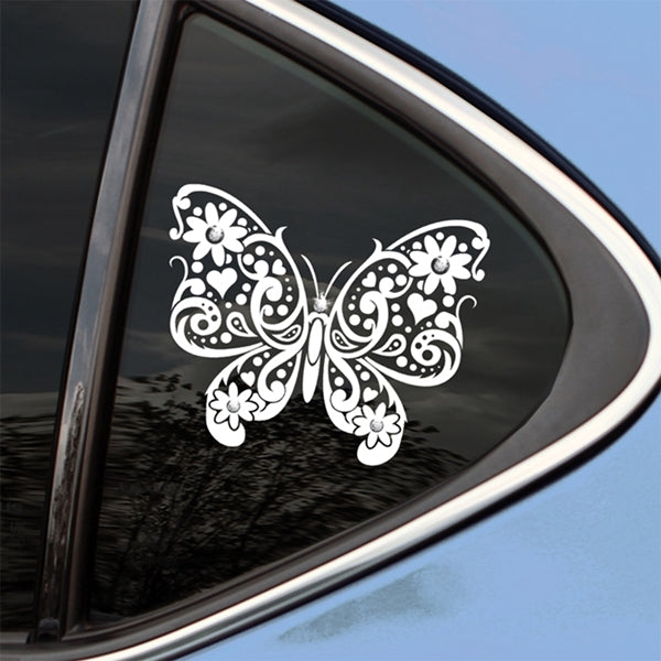 Butterfly Bling Decal