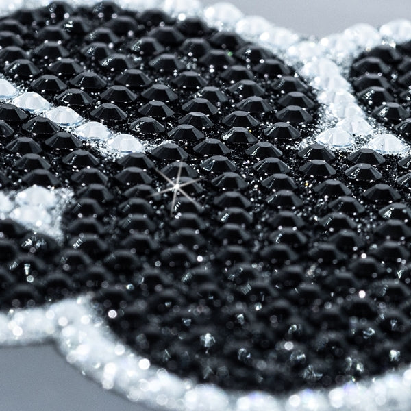 Paw Silver Full Bling Decal